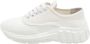 Miu Pre-owned Canvas sneakers White Dames - Thumbnail 1