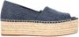 Miu Pre-owned Denim espadrilles Blue Dames - Thumbnail 1