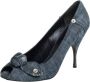 Miu Pre-owned Denim heels Blue Dames - Thumbnail 1