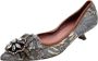 Miu Pre-owned Fabric heels Gray Dames - Thumbnail 1