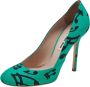 Miu Pre-owned Fabric heels Green Dames - Thumbnail 1