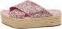 Miu Pre-owned Fabric sandals Pink Dames - Thumbnail 1
