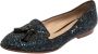 Miu Pre-owned Leather flats Blue Dames - Thumbnail 1