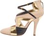 Miu Pre-owned Leather heels Beige Dames - Thumbnail 1