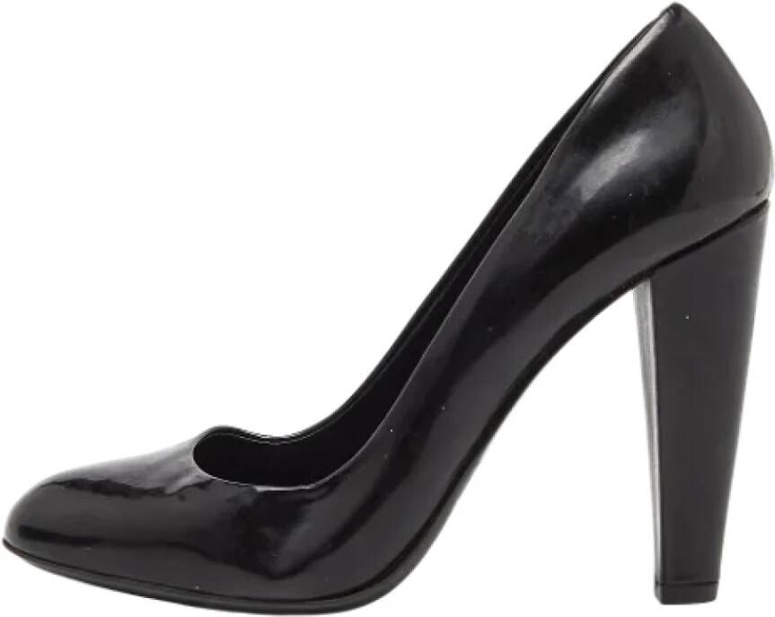 Miu Pre-owned Leather heels Black Dames