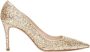 Miu Pre-owned Leather heels Yellow Dames - Thumbnail 1