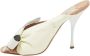 Miu Pre-owned Leather sandals Beige Dames - Thumbnail 1