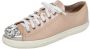 Miu Pre-owned Leather sneakers Beige Dames - Thumbnail 1
