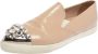 Miu Pre-owned Leather sneakers Beige Dames - Thumbnail 1