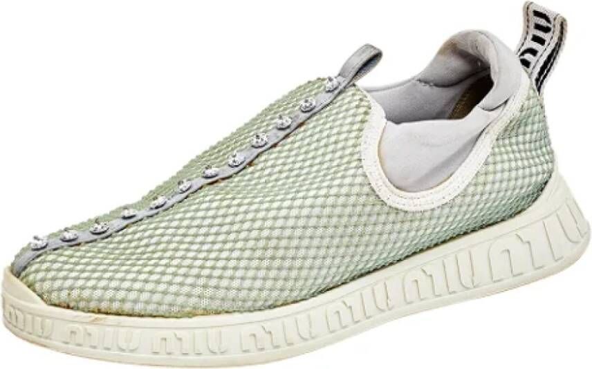 Miu Pre-owned Mesh sneakers Multicolor Dames