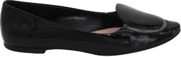 Miu Pre-owned Platte schoenen Black Dames