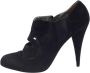 Miu Pre-owned Suede boots Black Dames - Thumbnail 1