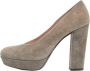 Miu Pre-owned Suede heels Gray Dames - Thumbnail 1