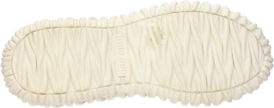 Miu Stoffen Veterschoenen voor Vrouwen Pink Dames - Foto 3