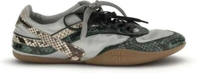 Miu Rubberen Athletic Sneakers met Gedempte Zool