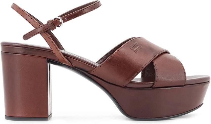 Miu Sandalen met hoge hak