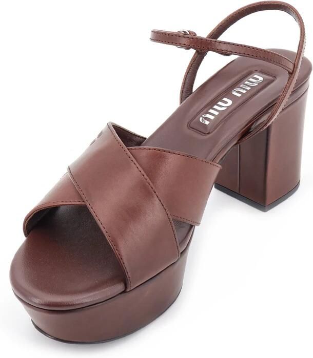 Miu Sandalen met hoge hak - Foto 3
