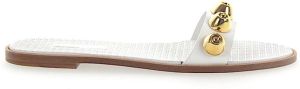 Miu Sorbie Shaft Sandalen Wit Dames
