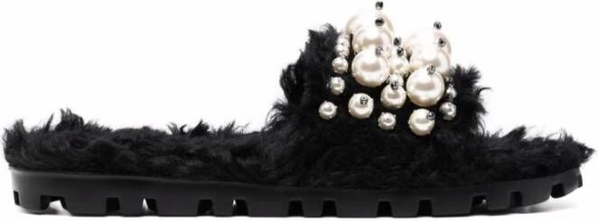 Miu Sliders Black Dames