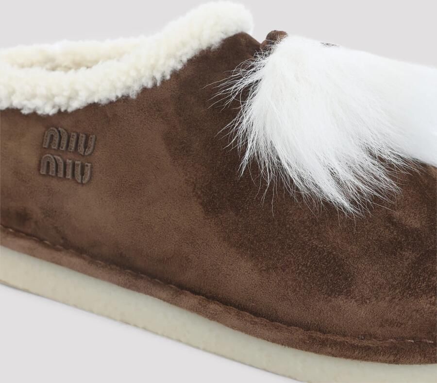 Miu Dames Schoenen Sandalen Bruin Aw25