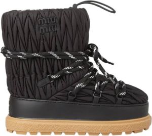 Miu Winterlaarzen Zwart Dames