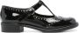 Miu Zwarte Leren Mary Jane Pumps - Thumbnail 2