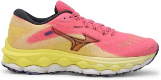 Mizuno Wave Sky 7 J1GD230223 Vrouwen Roze Hardloopschoenen - Foto 2