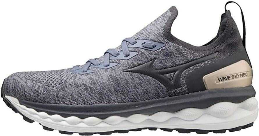 Mizuno Running Shoes Wave Sky Neo Gray Heren
