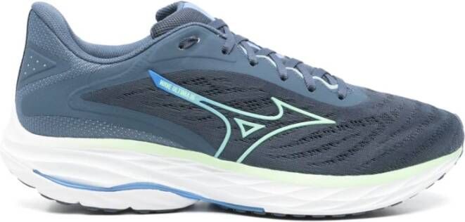 Mizuno Indigo Blauwe Veterschoenen