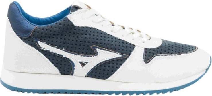 Mizuno Lichte Blauwe Leren en Canvas Sneakers - Foto 2