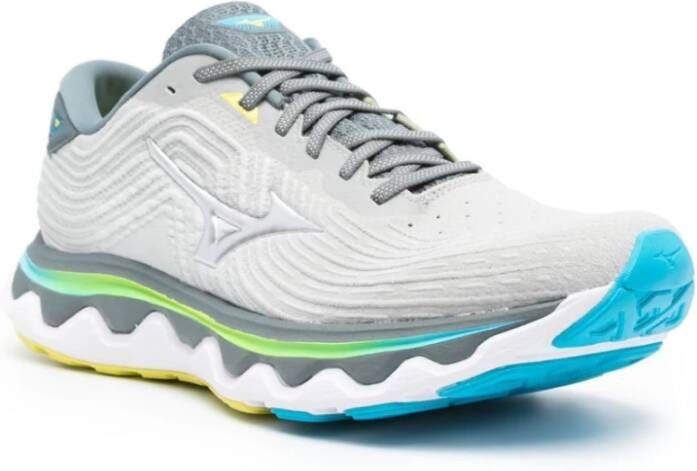 Mizuno Gradient-effect Wave Horizon 6 Sneakers Gray Heren