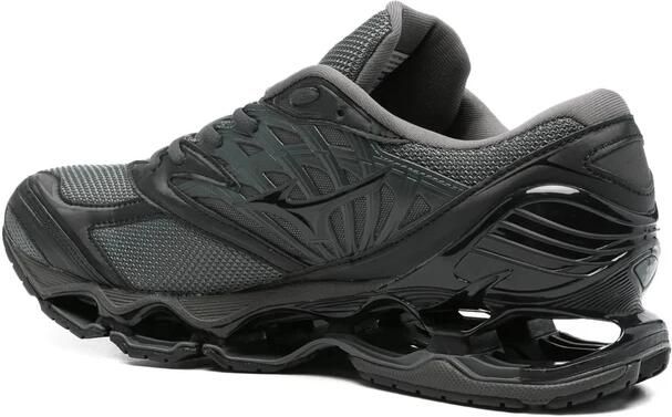Mizuno Grijze Vetersneaker met Gebeeldhouwde Tussenzool - Foto 3
