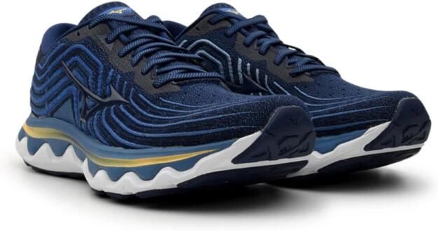 Mizuno Wave Horizon 6 J1G Mannen Zwart Hardloopschoenen - Foto 2