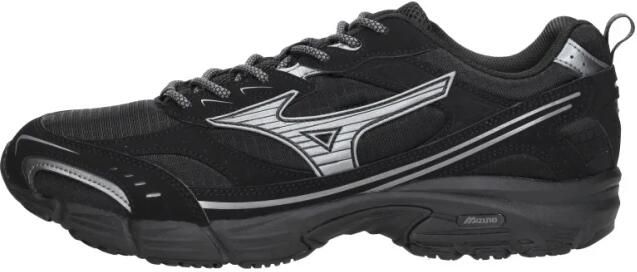 Mizuno Zwarte Sneakers met Vetersluiting Black Heren - Foto 3