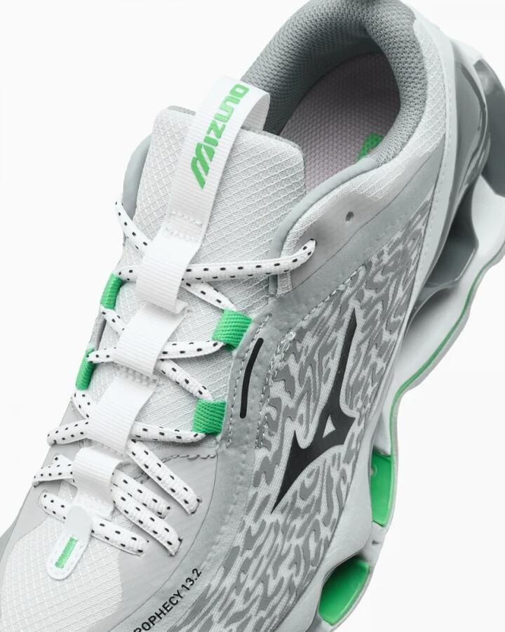 Mizuno Wave Prophecy 13.2 Schoenen Grijs - Foto 9