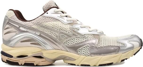 Mizuno Wave Rider 10 Off-White Zilver