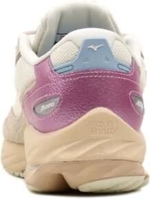 Mizuno Mesh Sneakers met Suede Overlays Multicolor Heren - Foto 4