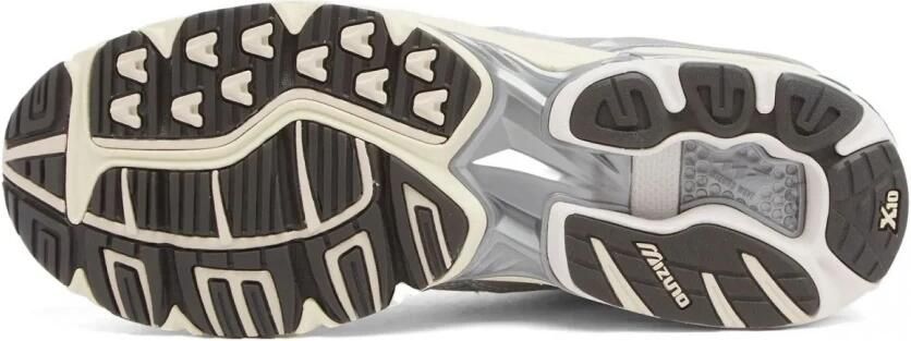 MIZUNO Lage Sneakers Wave Rider 10 Premium Maat: 41 Materiaal: Mesh Kleur: Zilver