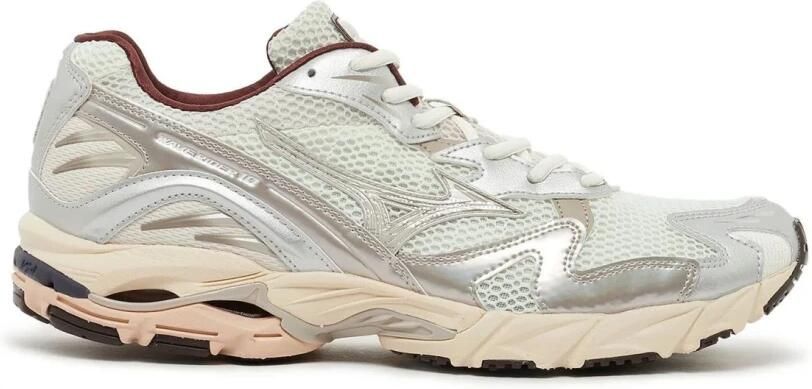 Mizuno Retro hardloopschoen Snow White Silver - Foto 2