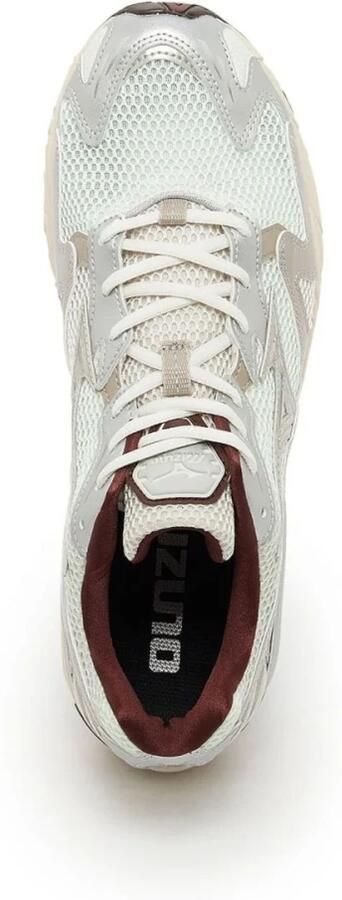 Mizuno Retro hardloopschoen Snow White Silver - Foto 3