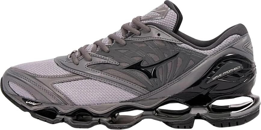 Mizuno Leren Sneakers met Infinity Wave Technologie