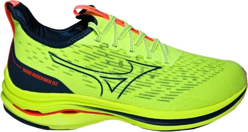 Mizuno Hardloopschoenen Wave Rider Neo 2 Green Heren - Foto 3