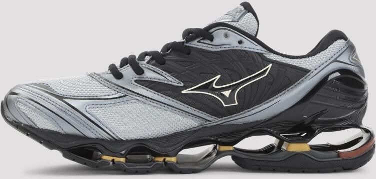Mizuno Sneakers D1GA 3337 13 WAVE PROPHECY LS-SILVER BLACK GOLD - Foto 4