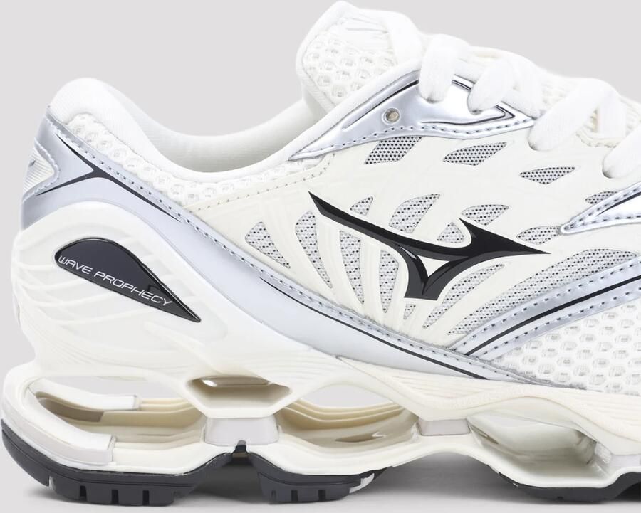 Mizuno Lage Sneakers D1GA2511 01 WAVE PROPHECY LS-PRISTINE BLACK SILVER - Foto 3