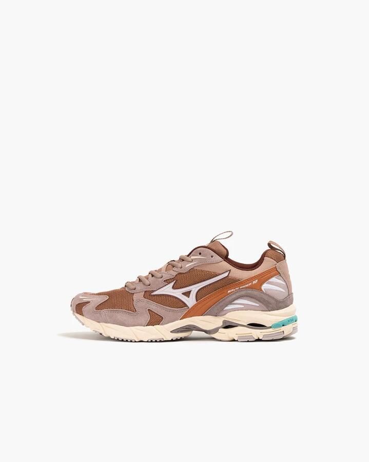 Mizuno Wave Rider 10 Sportschoen Fossil White Thrush - Foto 4
