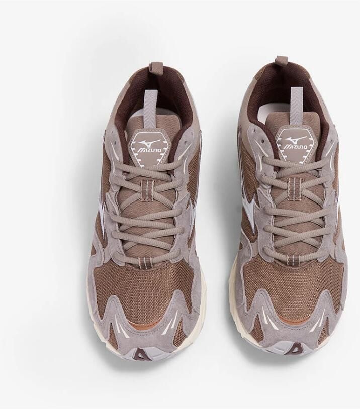 Mizuno Wave Rider 10 Sportschoen Fossil White Thrush - Foto 5