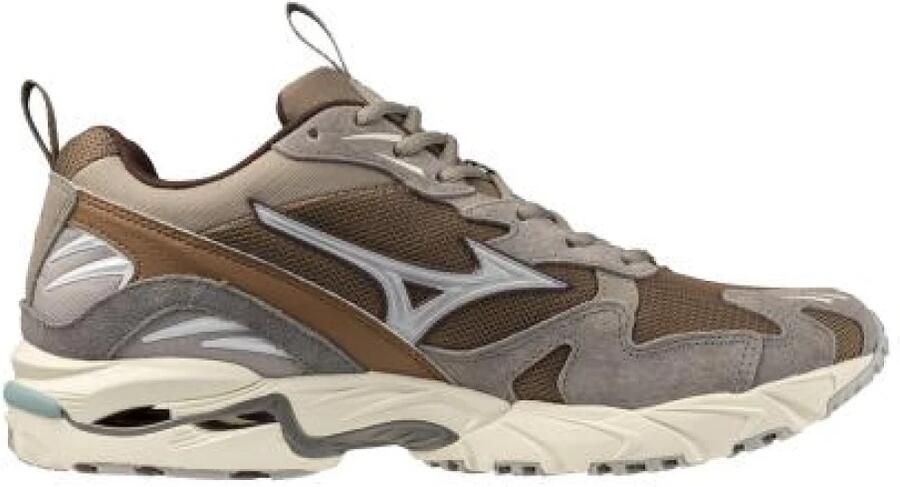 Mizuno Wave Rider 10 Sportschoen Fossil White Thrush