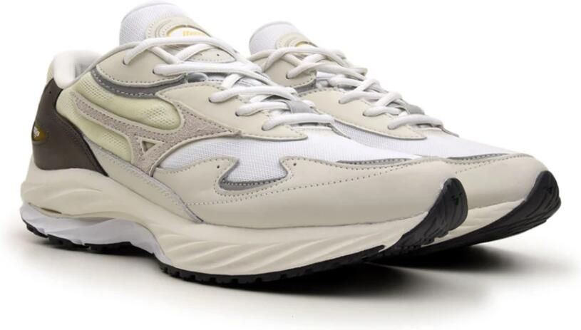 Mizuno Wave Rider Sneakers voor Heren White - Foto 4
