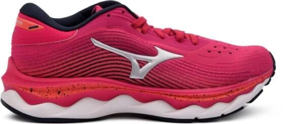 Mizuno Wave Sky 5 Dames Sportschoenen Hardlopen Weg zwart zilver - Foto 3
