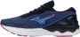 Mizuno Wave Skyrise 3 Dames Sportschoenen Hardlopen Weg blauw zilver - Thumbnail 5
